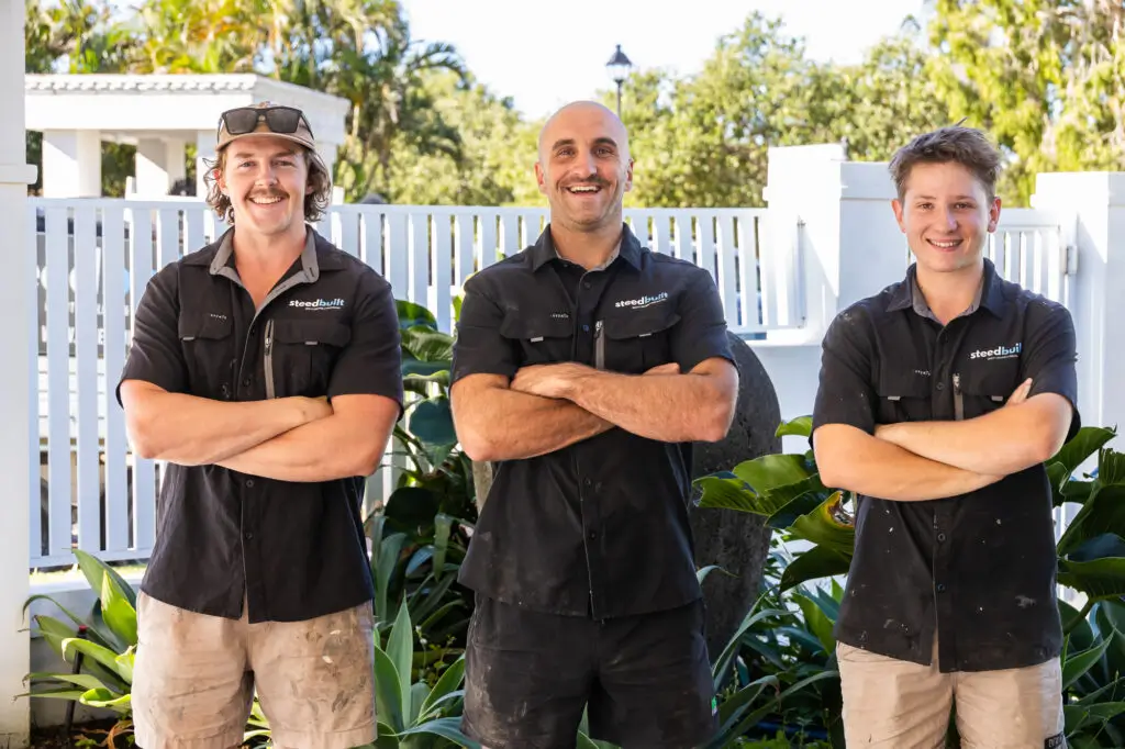 Steedbuilt team — Gold Coast deck builders